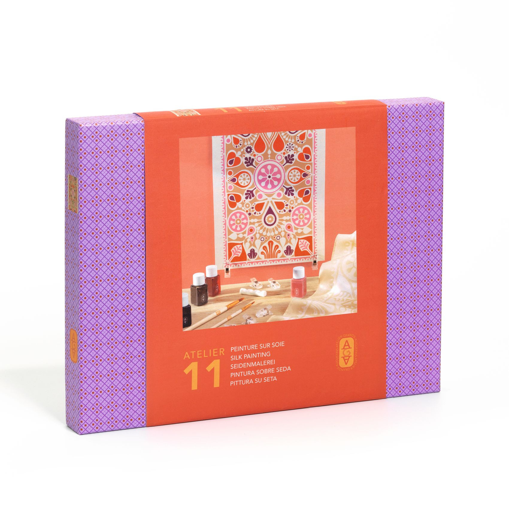 Atelier 11 - Malování na hedvábí pro teenagery i dospělé - mandala