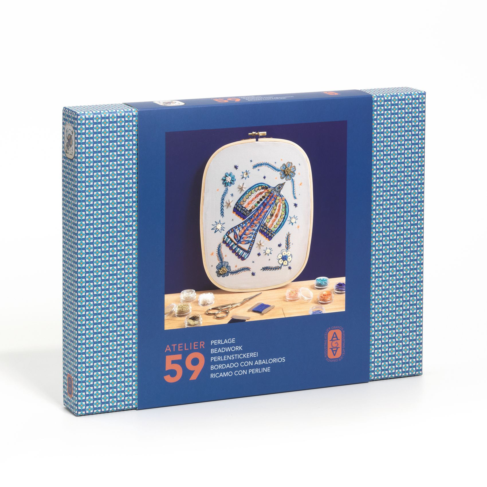 Atelier 59 - Korálkové vyšívání pro teenagery i dospělé - pták