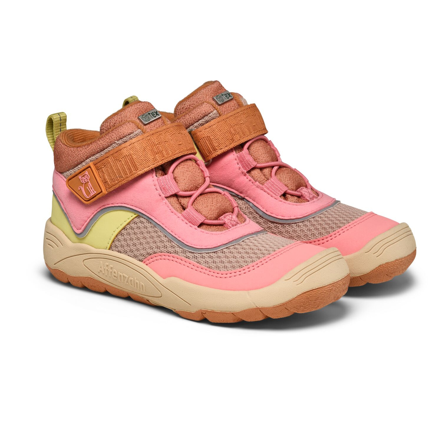 Dětské barefoot boty Affenzahn Low Boot Vegan Explory Cat - vel. 25