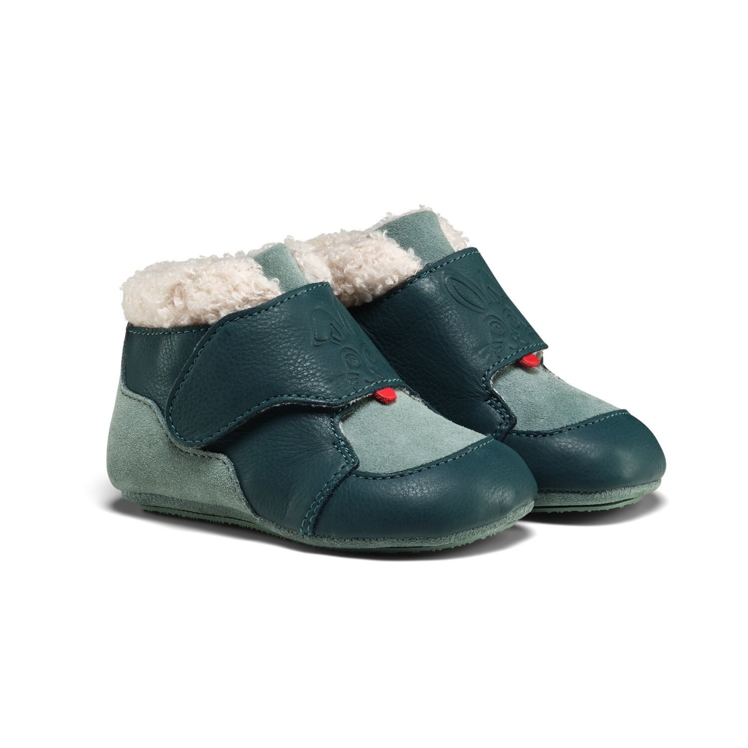 Dětské barefoot capáčky Affenzahn Crawling Shoe Leather Growy Bunny - vel. 18/19