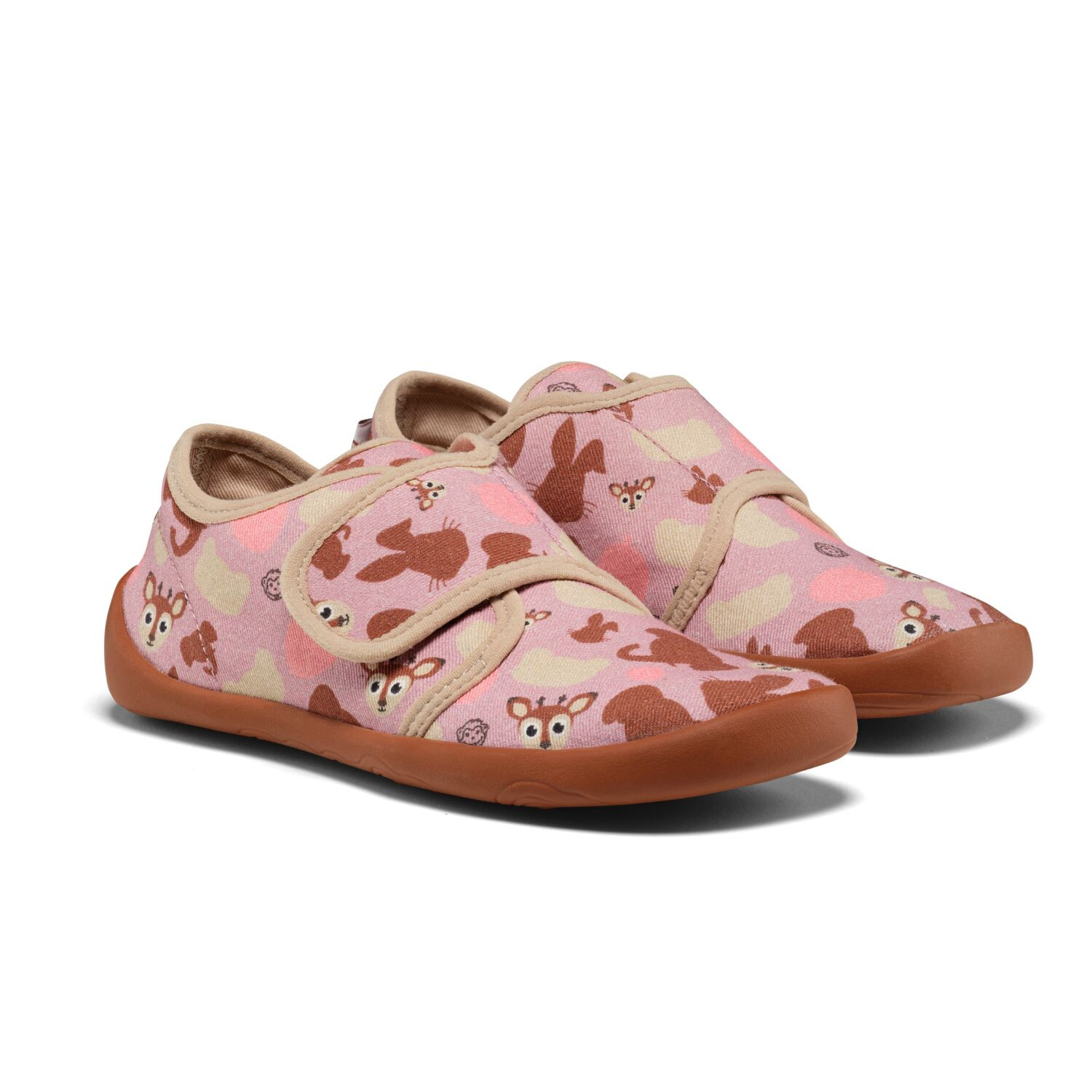 Dětské nazouvací barefoot boty Affenzahn Slipper Cotton Movy Deer - vel. 26