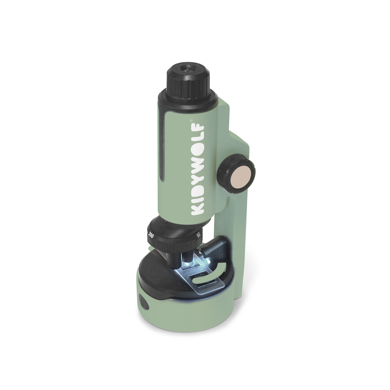 Kidywolf - Přenosný mikroskop - zelený