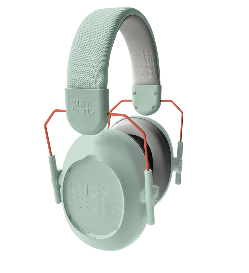Kidywolf - Protihluková sluchátka Kidynoise – green