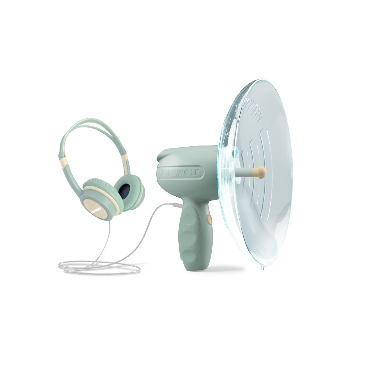 Kidywolf - Zesilovač zvuku Kidyspy - zelená