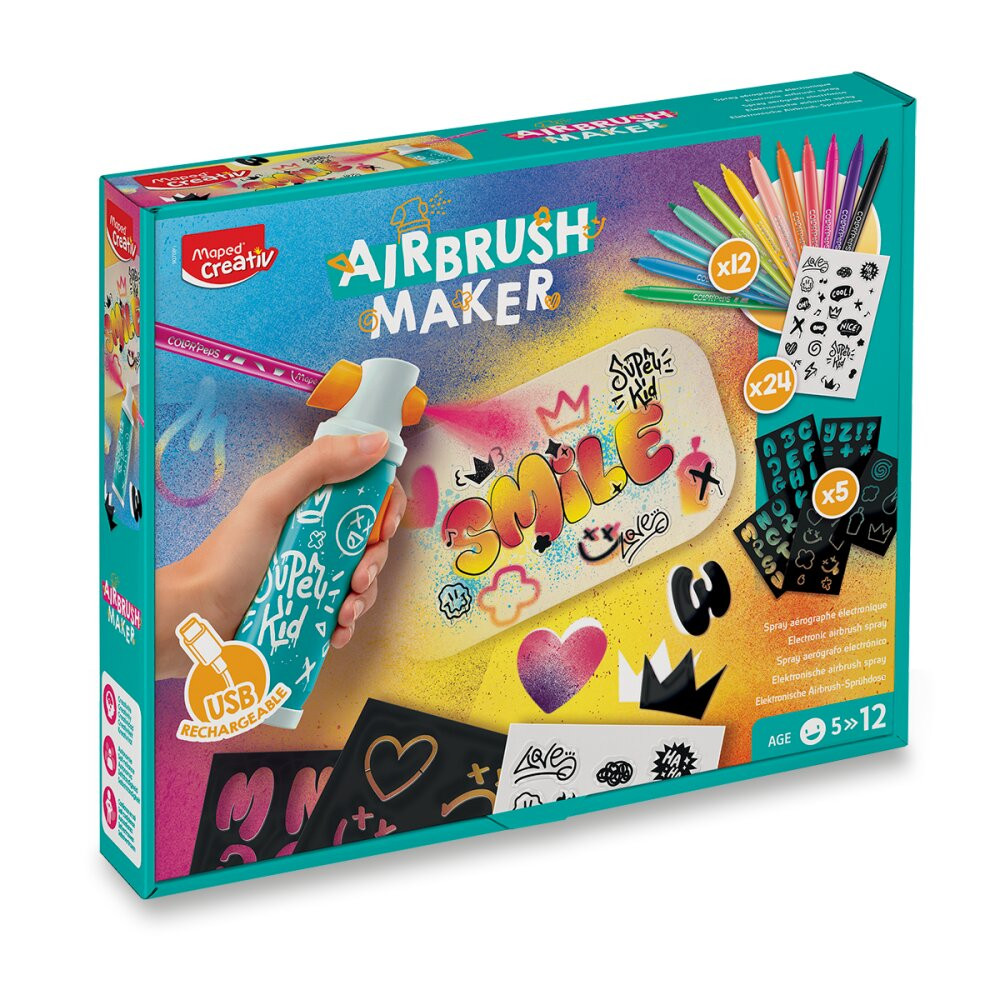 Kreativní sada MAPED Airbrush Maker