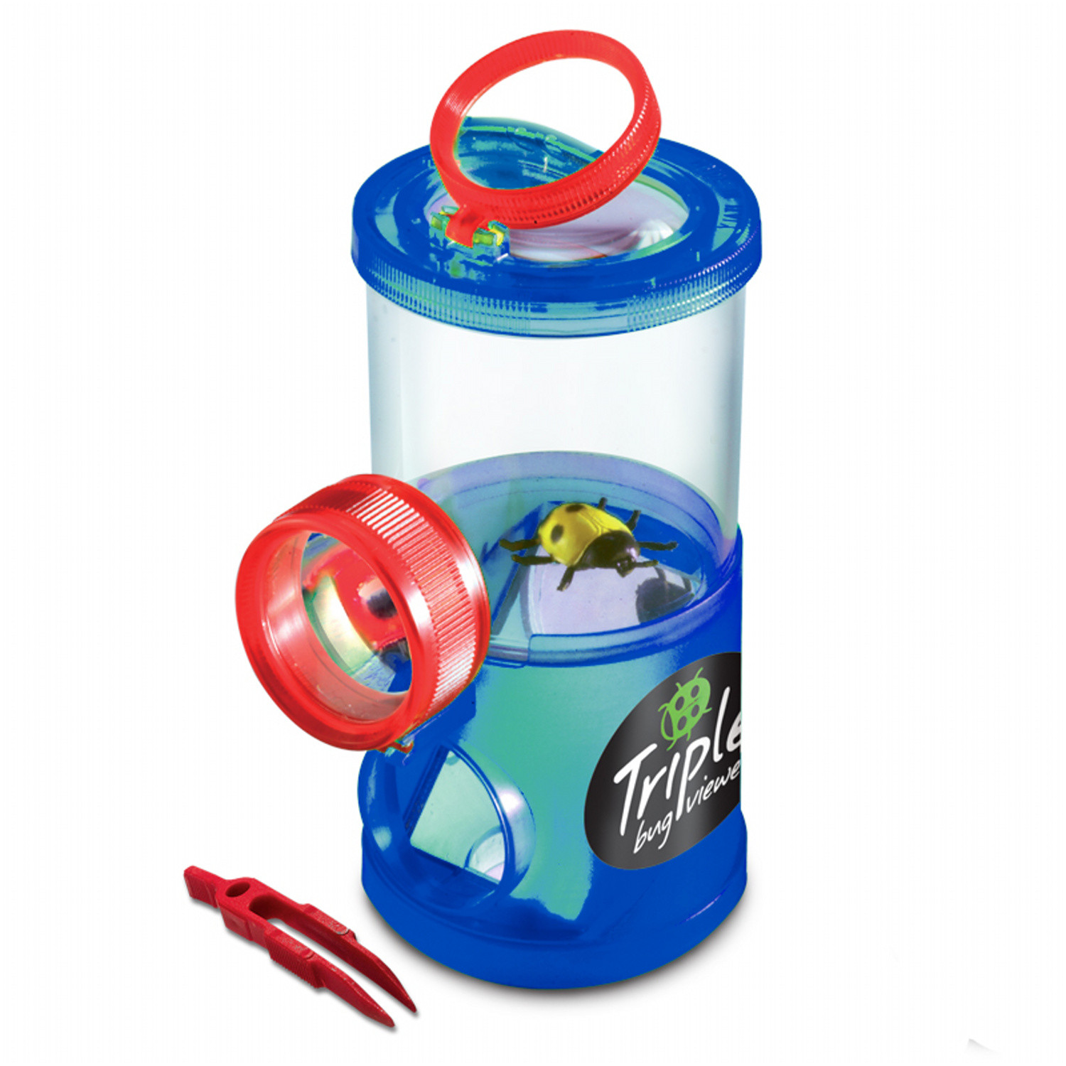 Navir - kelímek na pozorování hmyzu - tři možnosti pozorování - mix barev