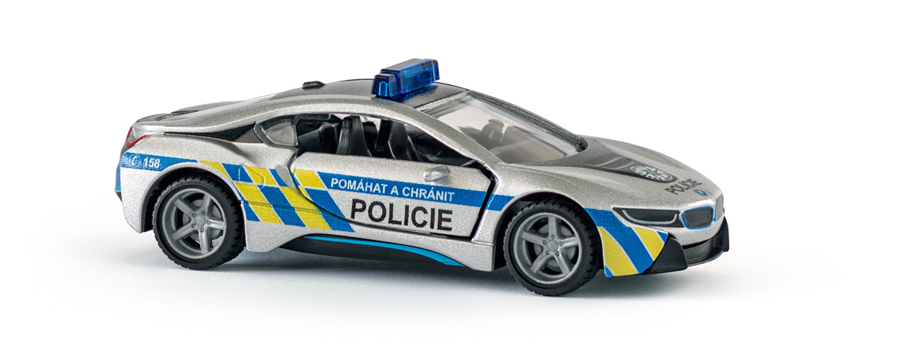 SIKU Super - sportovní hybridní vůz BMW i8 LCI - česká policie