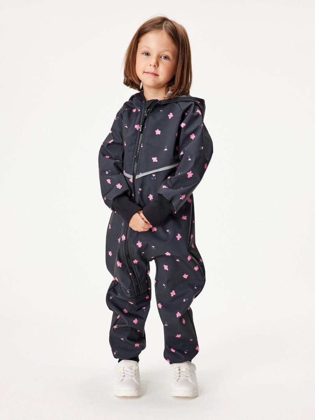 Softshellová kombinéza s fleecem Mini